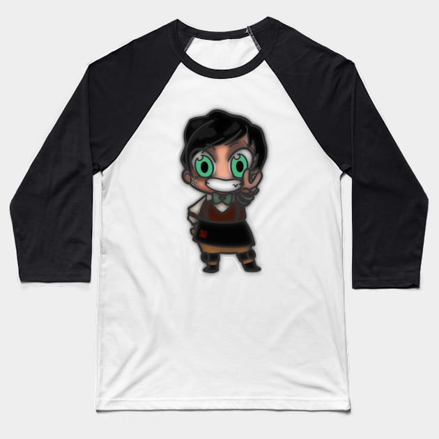 Elijah of the Goring-20's! (Ver. 2) Baseball T-Shirt by DokKaeBi Studios